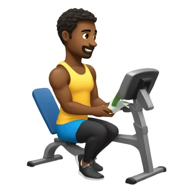 personal trainer writing sticker
