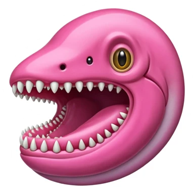 lamprey mouth  sticker