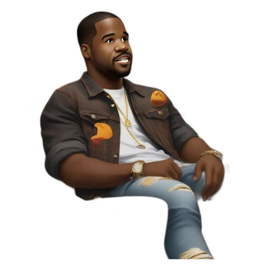 ASAP Ferg floor seats sticker