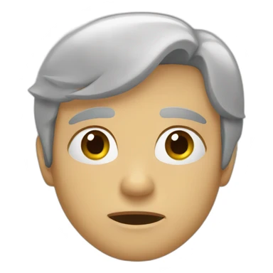 emoji dépressif sticker