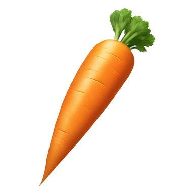 a carrot flying like a rocket sticker