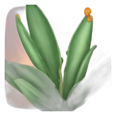 zanahoria con forma de número 2 sticker