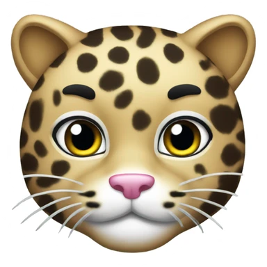Leopard hello kitty  sticker