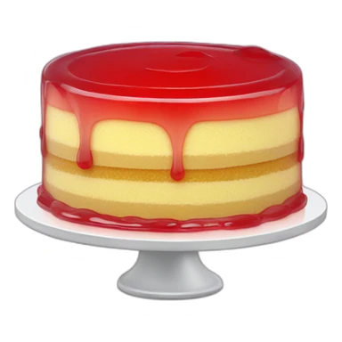 Jello cake sticker