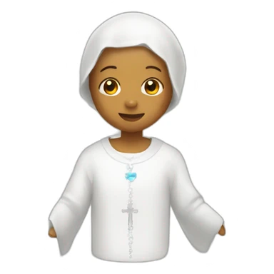 Adult baptism sticker