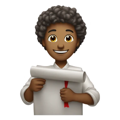 I did it student sticker