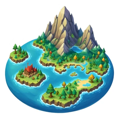 rpg world map sticker