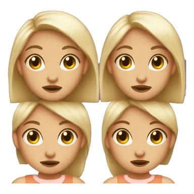 girl rolling eyes  sticker