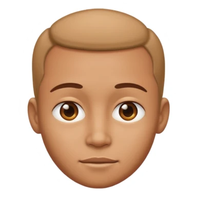 very big head and small body sticker