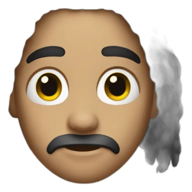  face of pure dread sticker