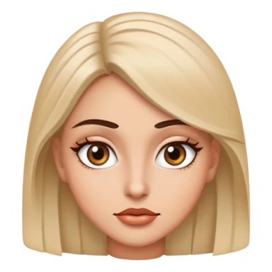 Sassy eyed look sticker