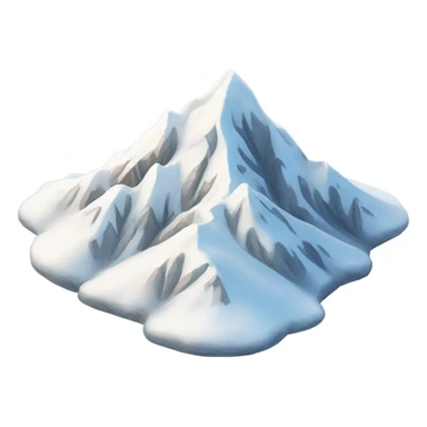 Snow Mountain View sticker