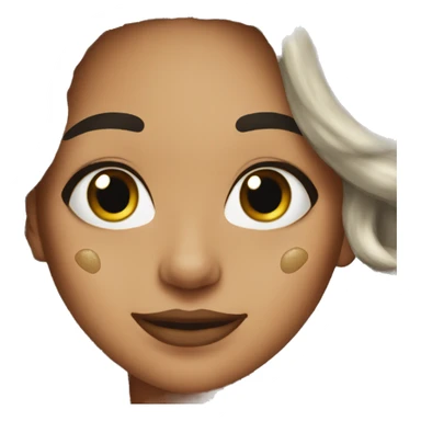 Chica Vitiligo  sticker