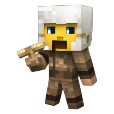 épée minecraft enchanté sticker
