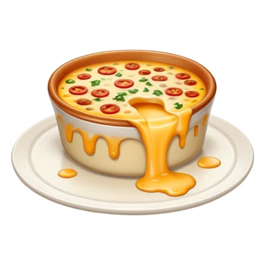 Queso fundido sticker