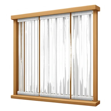 vertical venetian blinds sticker