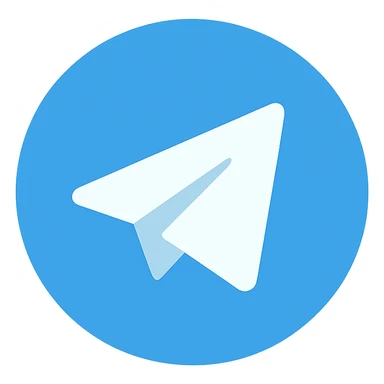 Telegram official logo sticker