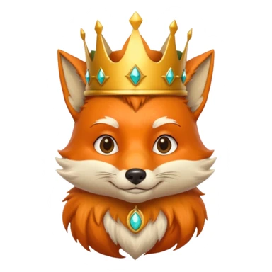 king fox sticker
