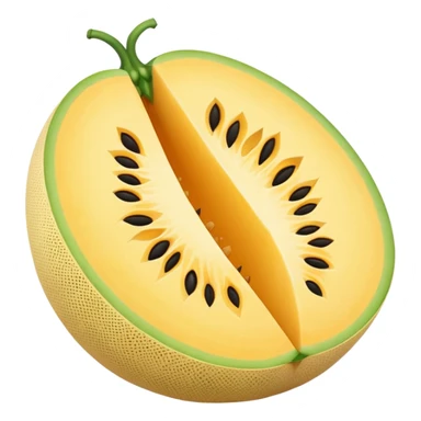yellow melon sticker