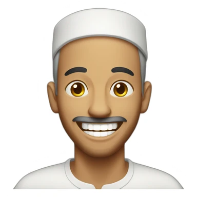 moroccan man laugh sticker