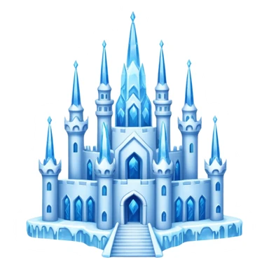 Ice Kingdom palace sticker