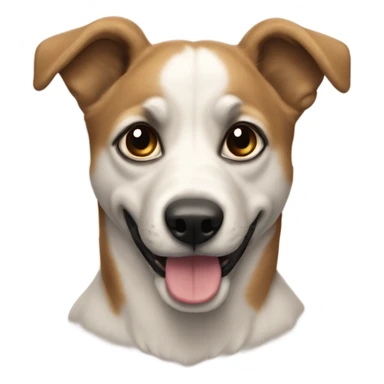 perro con moñitos sticker