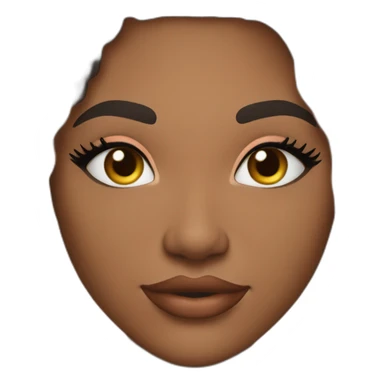 plus size lush peach skin sticker