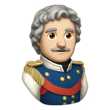 Napoléon qui joue au jeu vidéo sticker