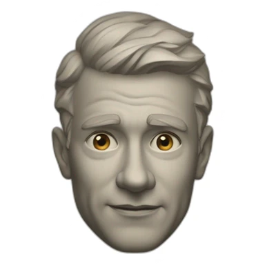 Ein mann mit einen kritischen 1945 bart sticker