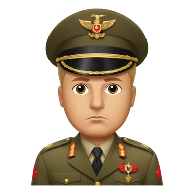 Mussolini sticker