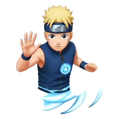Naruto rasengan sticker