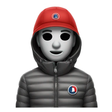 berretto moncler sticker