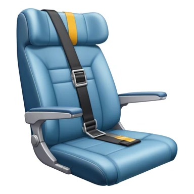 plane seat seatbelt sticker
