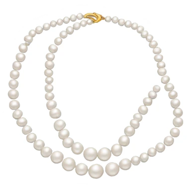 pearl necklace  sticker