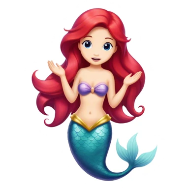 Little mermaid  sticker