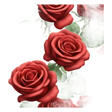 Red rose bouquet  sticker