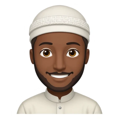 cool Muslim man sticker