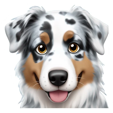 Australian shepherd blue Merle sticker