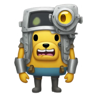 Adventure Time Jake sticker