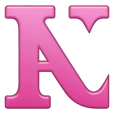 Latters pink sticker