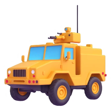 military vehicle from Arma Reforger game sticker