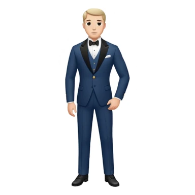 Tom Buchanan, full body, formal attire, athletic, arrogant expression, 1920s style sticker