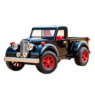 1:10 off-road lcg smoking Basher Wednesday Adam’s 1954 blackened tarnished hotrod streamlined Lego jaguar extended cab rc pickup (ridiculously extra wide low-profile pin tires without fenders) sticker