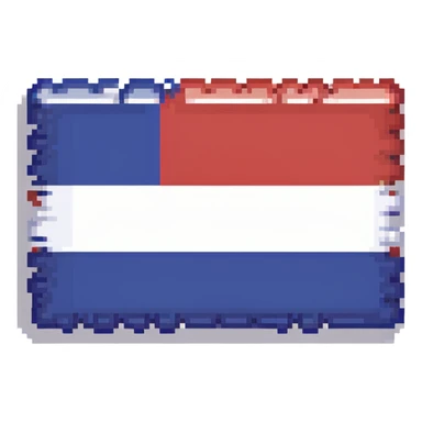 French flag crossed out sticker