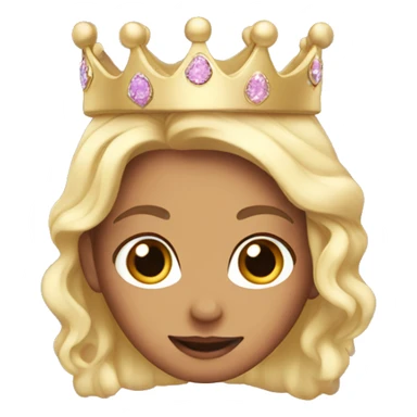 Ny to girls whit princess crown  sticker