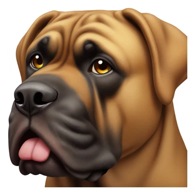 Bull mastiff  sticker
