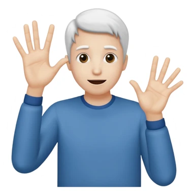 67 hand movement meme  sticker