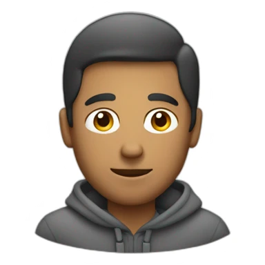 man sitting comfortable on the sofa sticker