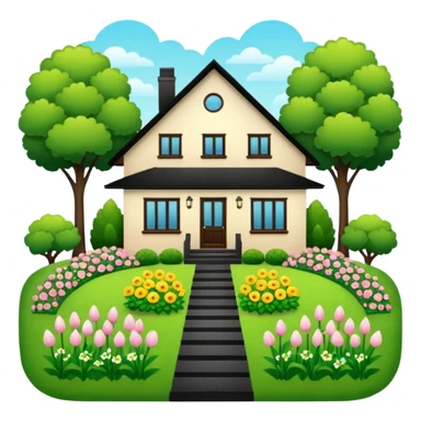 Home and garden sticker