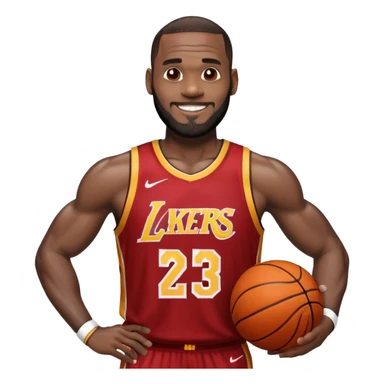 Lebron but he is 1000 feet sticker